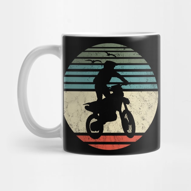 Motocross Dirt Bike Dirt Biker Vintage by KAWAIITEE